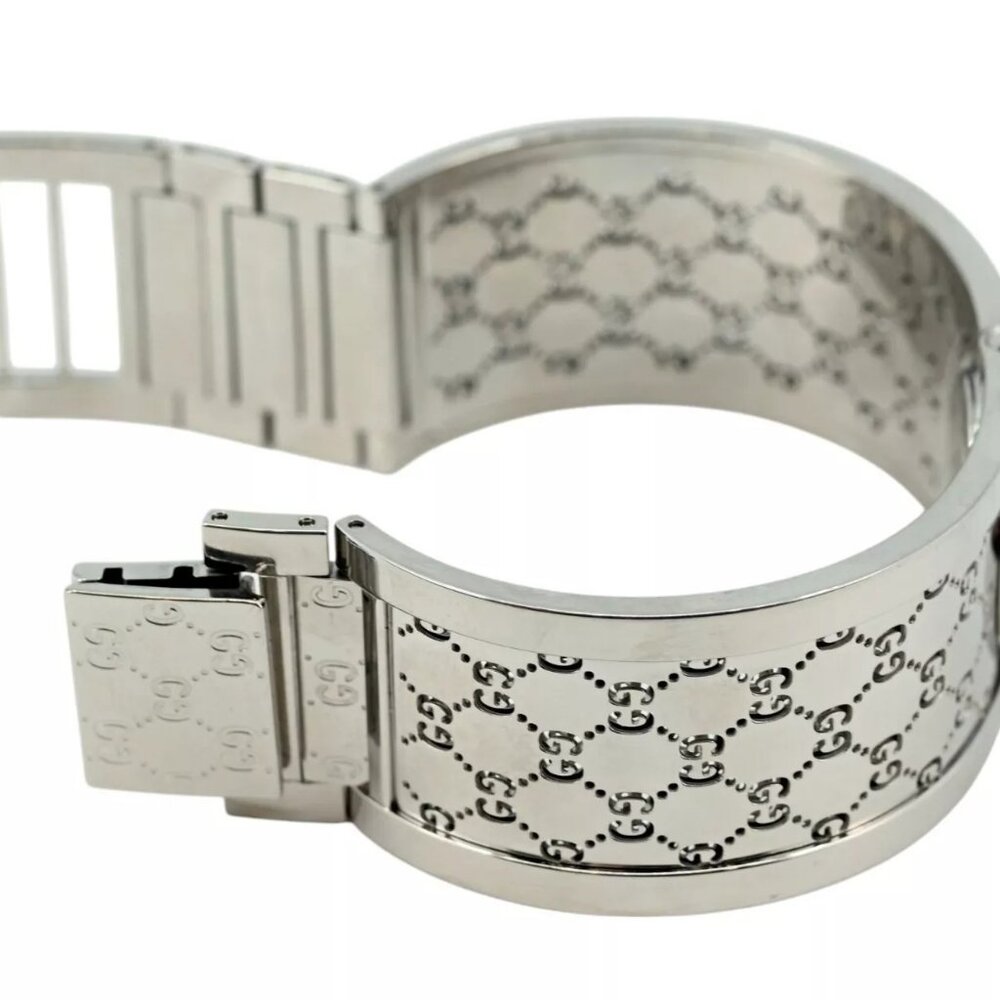 Gucci Twirl 23mm Ladies Brown Dial Double Diamond Bezel Watch! Ref: YA112504! - Picture 7 of 9